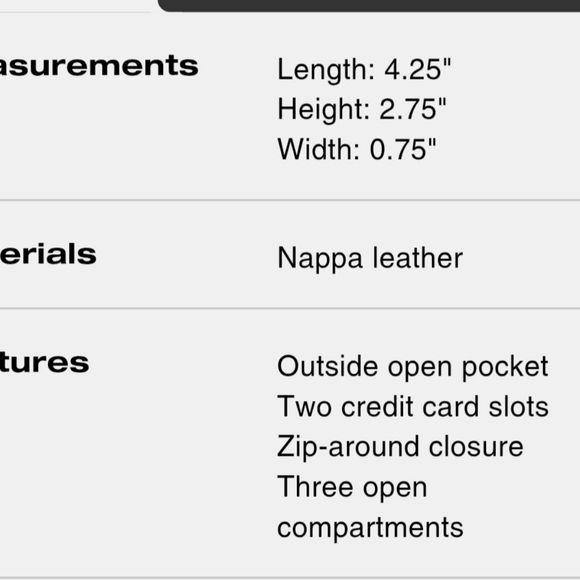 Coach Black Quilted Card Case with Gold Accents - Picture 10 of 10